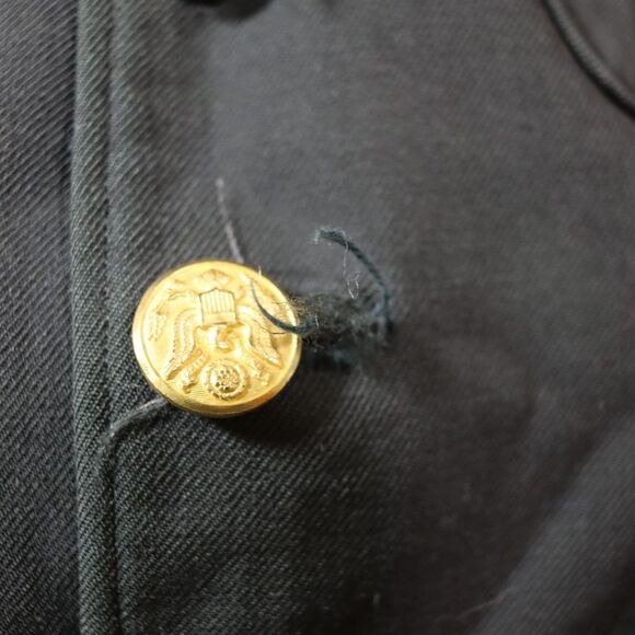 Vintage Military Uniform USA Wool Coat Reenactments Cosplay Grunge 41 - Picture 5 of 16